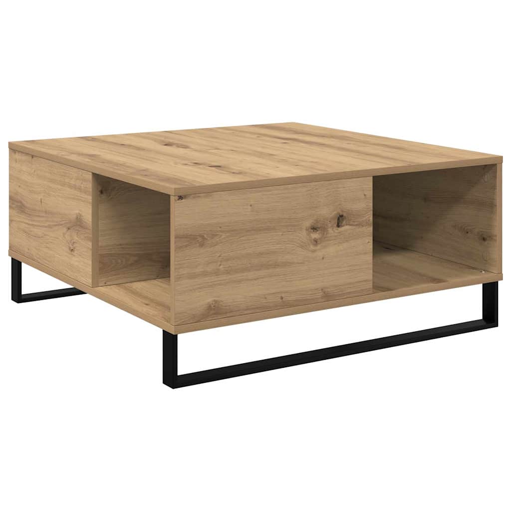 Couchtisch Artisan-Eiche 80 x 80 x 36.5 cm Holzwerkstoff