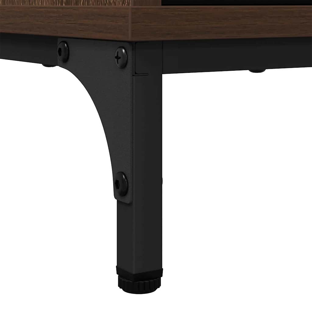 Badezimmer Schrank mit Tür Braun Eichen-Optik 39,5 x 36 x 88 cm