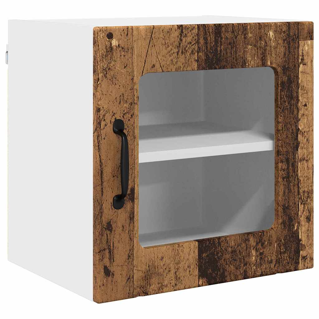 Küchenhängeschrank 2 pcs Altholz 40 x 31 x 40 cm Holzwerkstoff