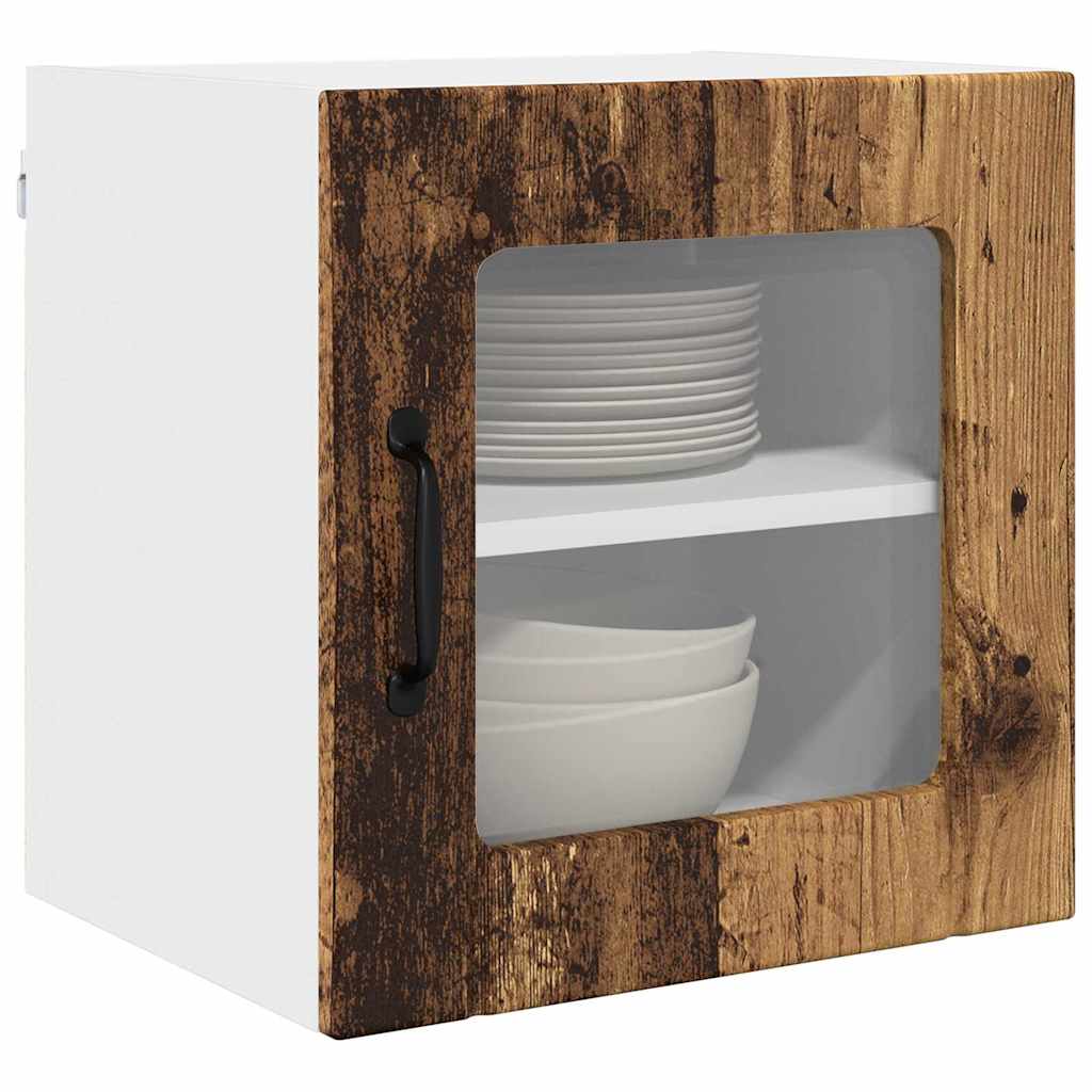 Küchenhängeschrank 2 pcs Altholz 40 x 31 x 40 cm Holzwerkstoff