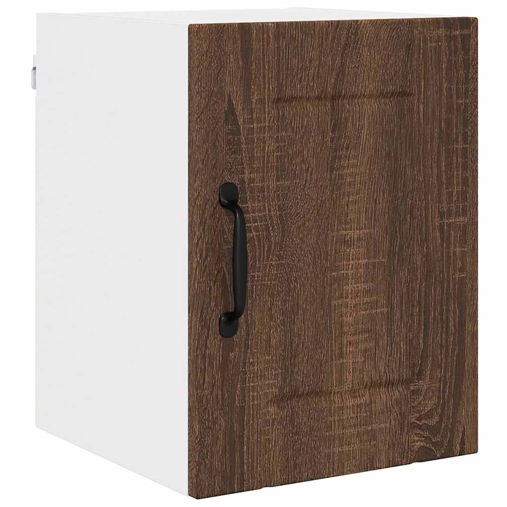 Küchenhängeschrank 2 pcs Braun Eichen-Optik 30 x 31 x 40 cm