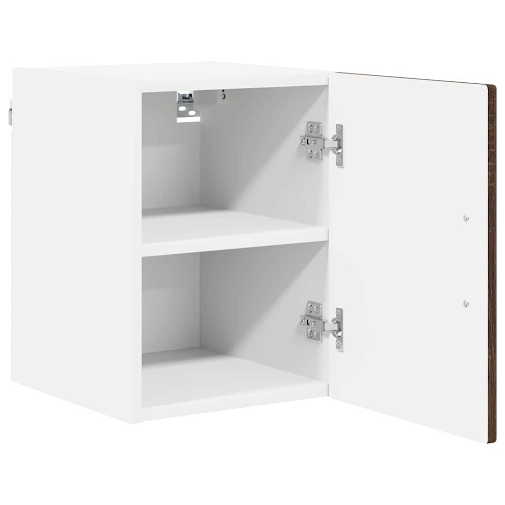 Küchenhängeschrank 2 pcs Braun Eichen-Optik 30 x 31 x 40 cm