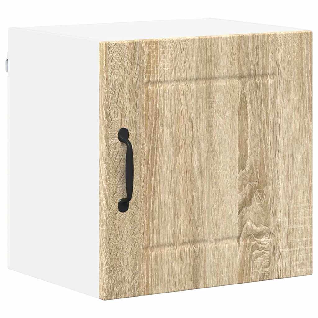 Küchenhängeschrank mit Regal 2 pcs Sonoma-Eiche 40 x 31 x 40 cm