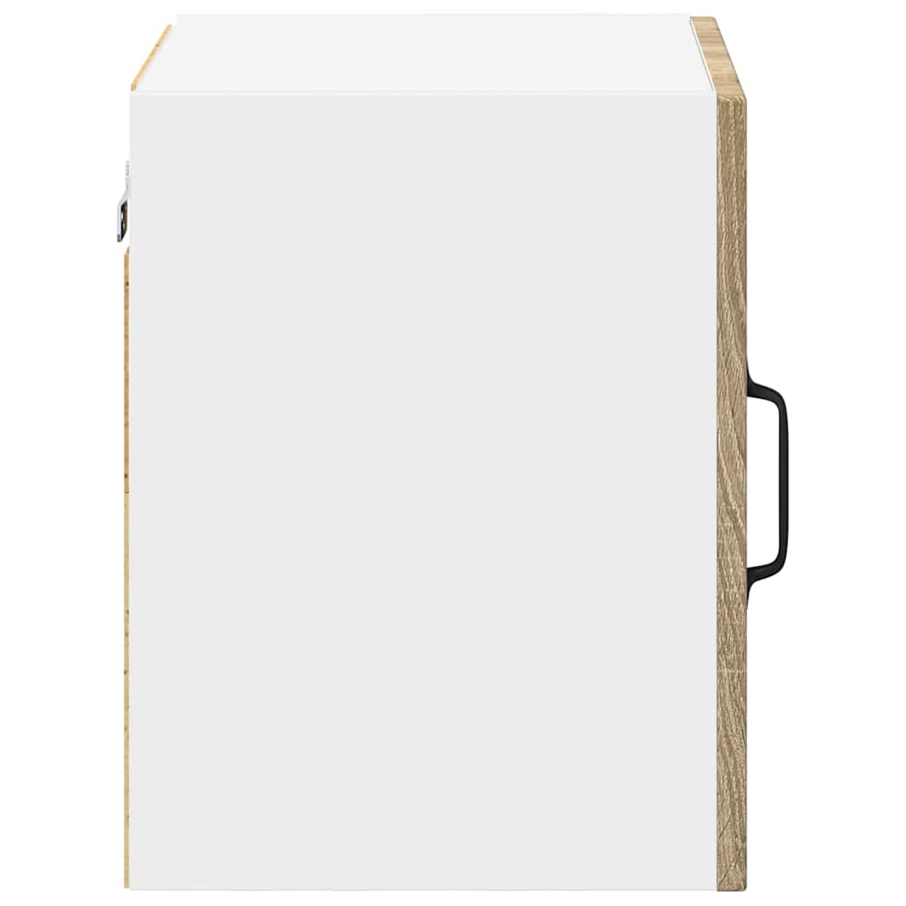 Küchenhängeschrank mit Regal 2 pcs Sonoma-Eiche 40 x 31 x 40 cm
