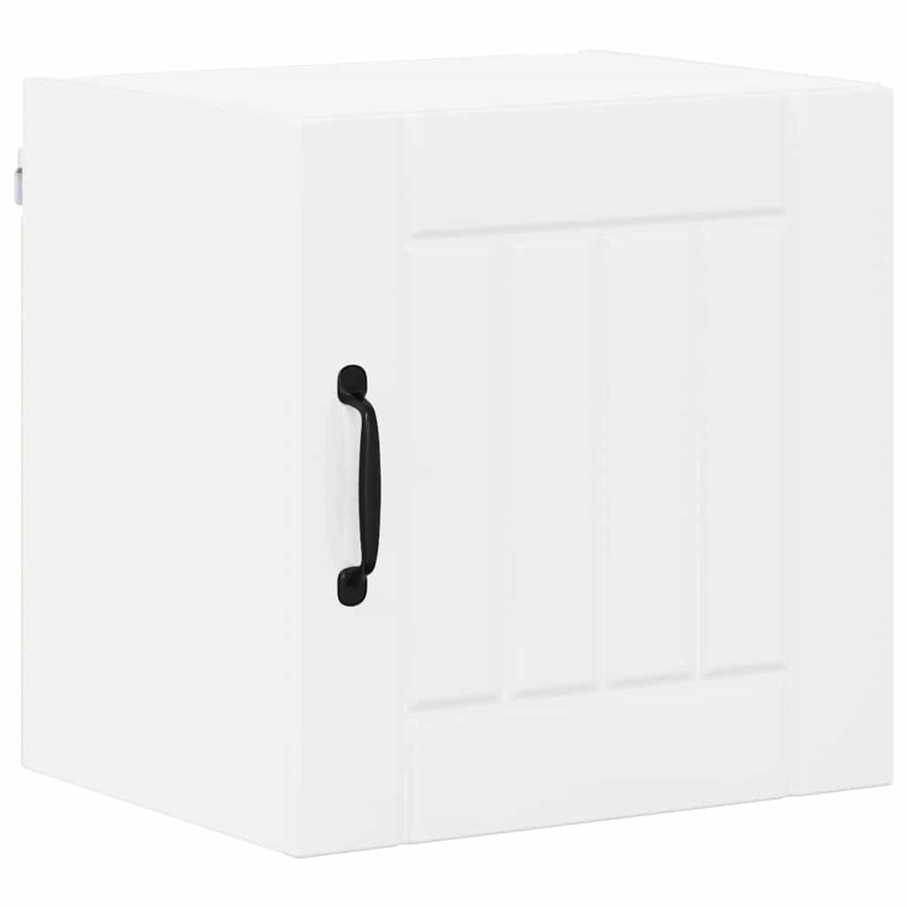 Küchenhängeschrank Hochglanz Weiß 40 x 31 x 40 cm Holzwerkstoff