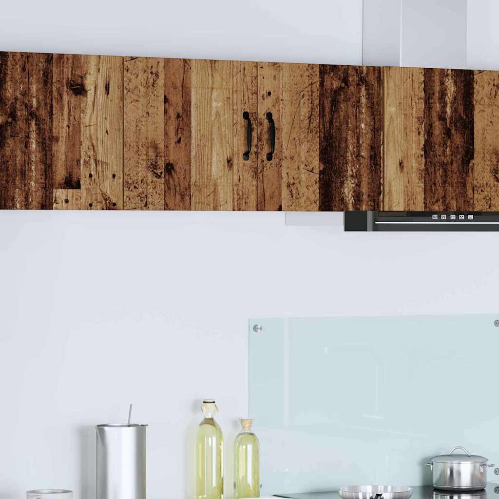 Küchenhängeschrank 2 pcs Altholz 40 x 31 x 40 cm Holzwerkstoff