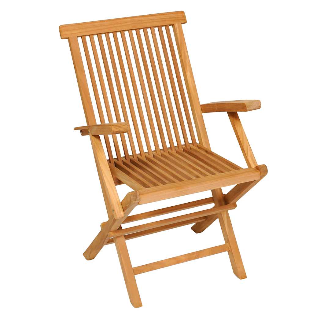 7-tlg. Garten-Essgruppe Teak Massivholz