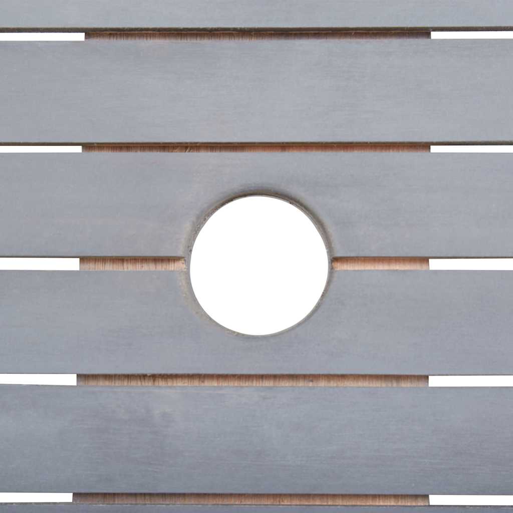 Gartentisch Klappbar 160x85x75 cm Massivholz Akazie