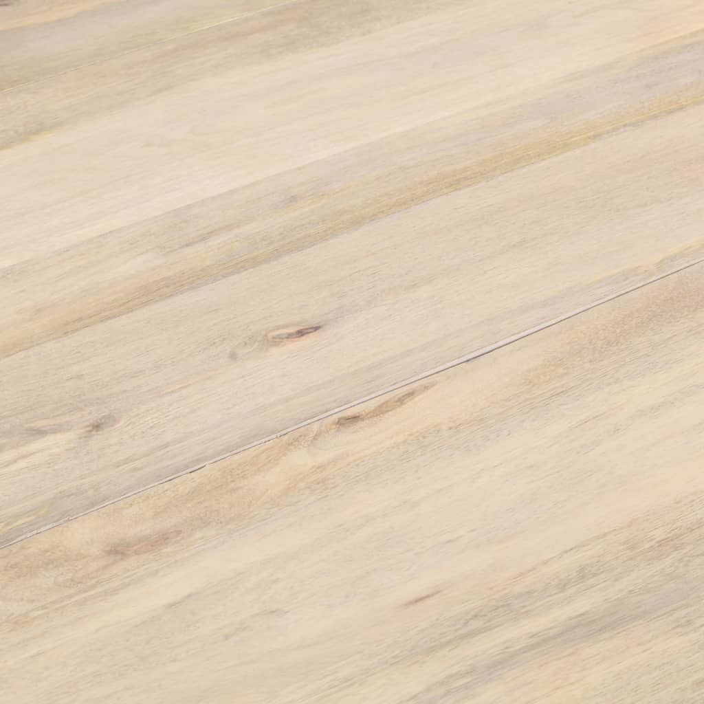 Esstisch Rund 110x76 cm Mango Massivholz