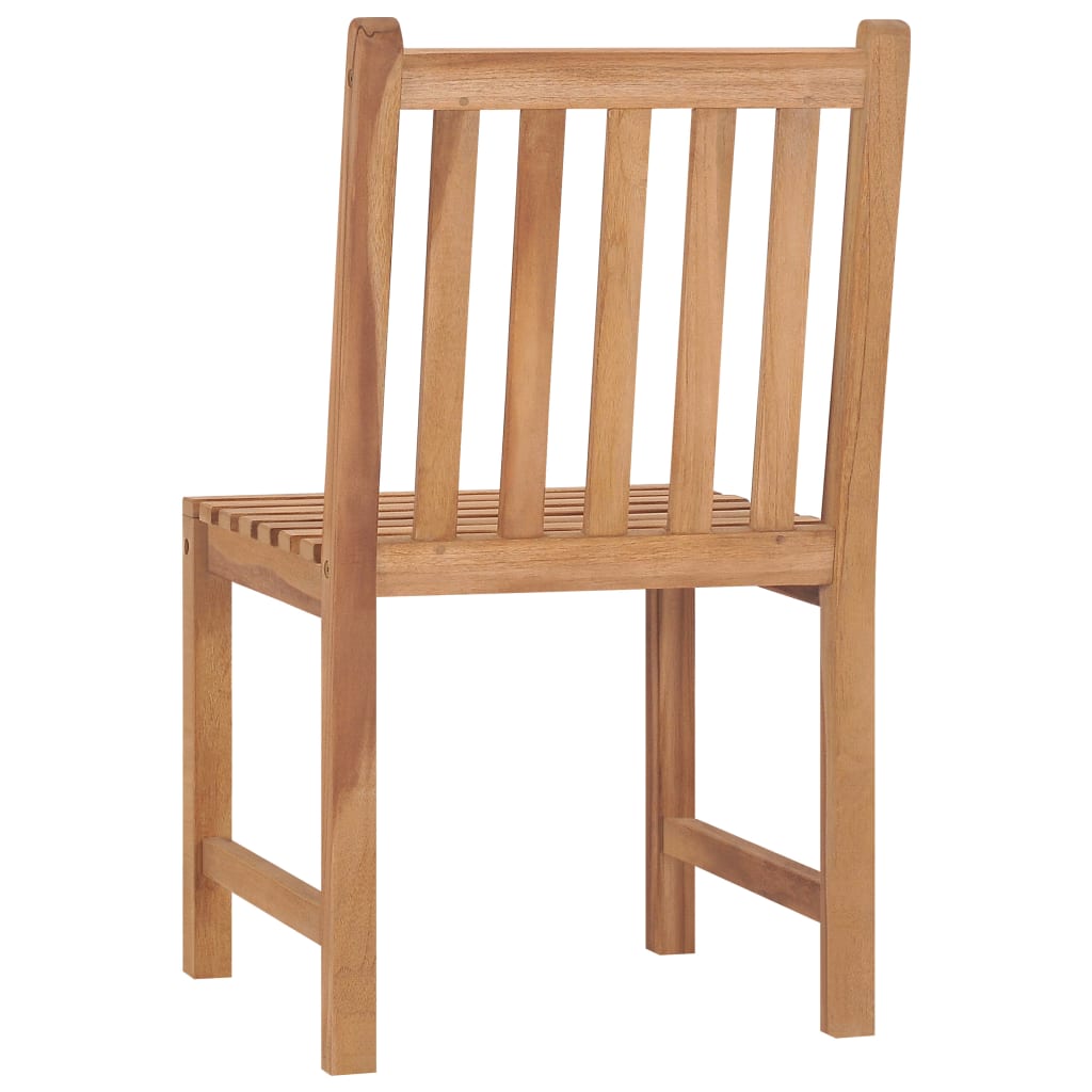 7-teiliges Garten-Ess-Set 120 x 70 cm Massivholz Teak
