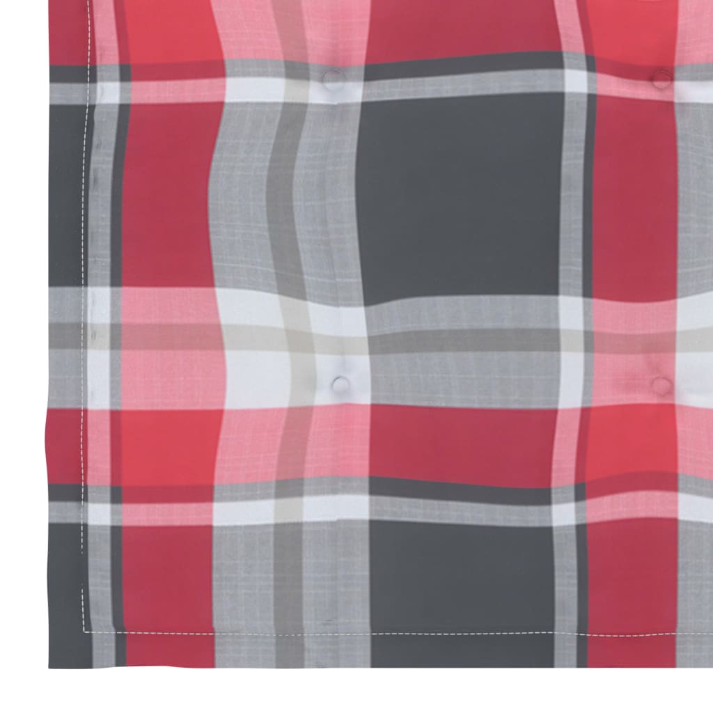 Gartenstühle mit Kissen 2 Stk. Massivholz Teak und Stahl