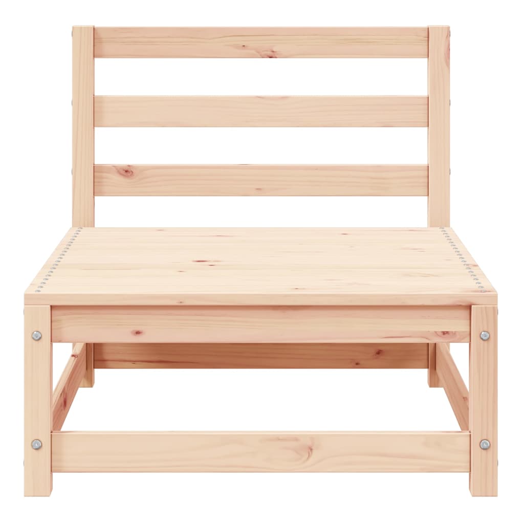 3-tlg. Garten-Lounge-Set Massivholz Kiefer