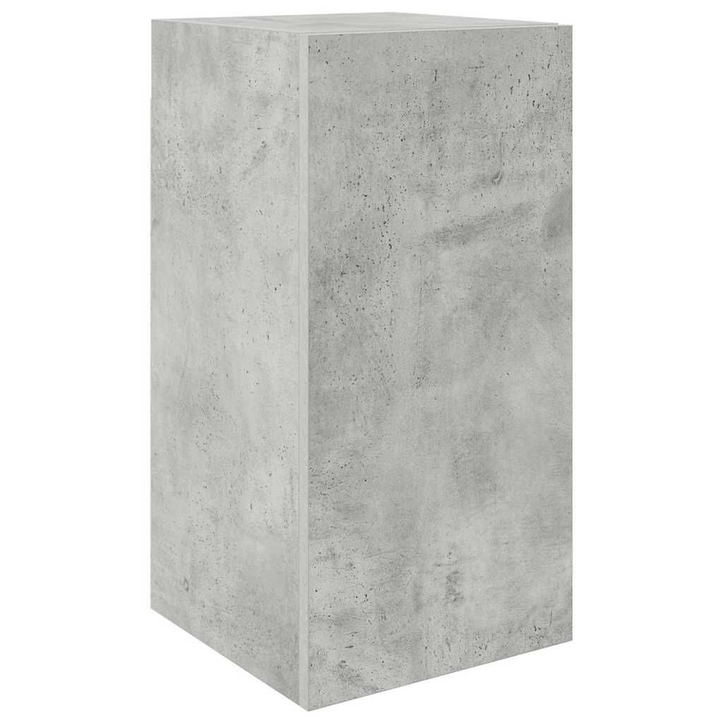 6-tlg. TV-Schrank-Set Betongrau Holzwerkstoff