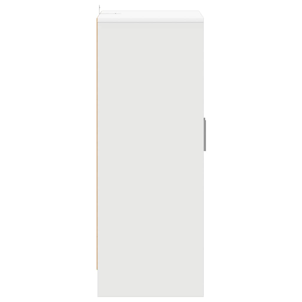 Schuhschrank Weiß 60x35x92 cm Holzwerkstoff