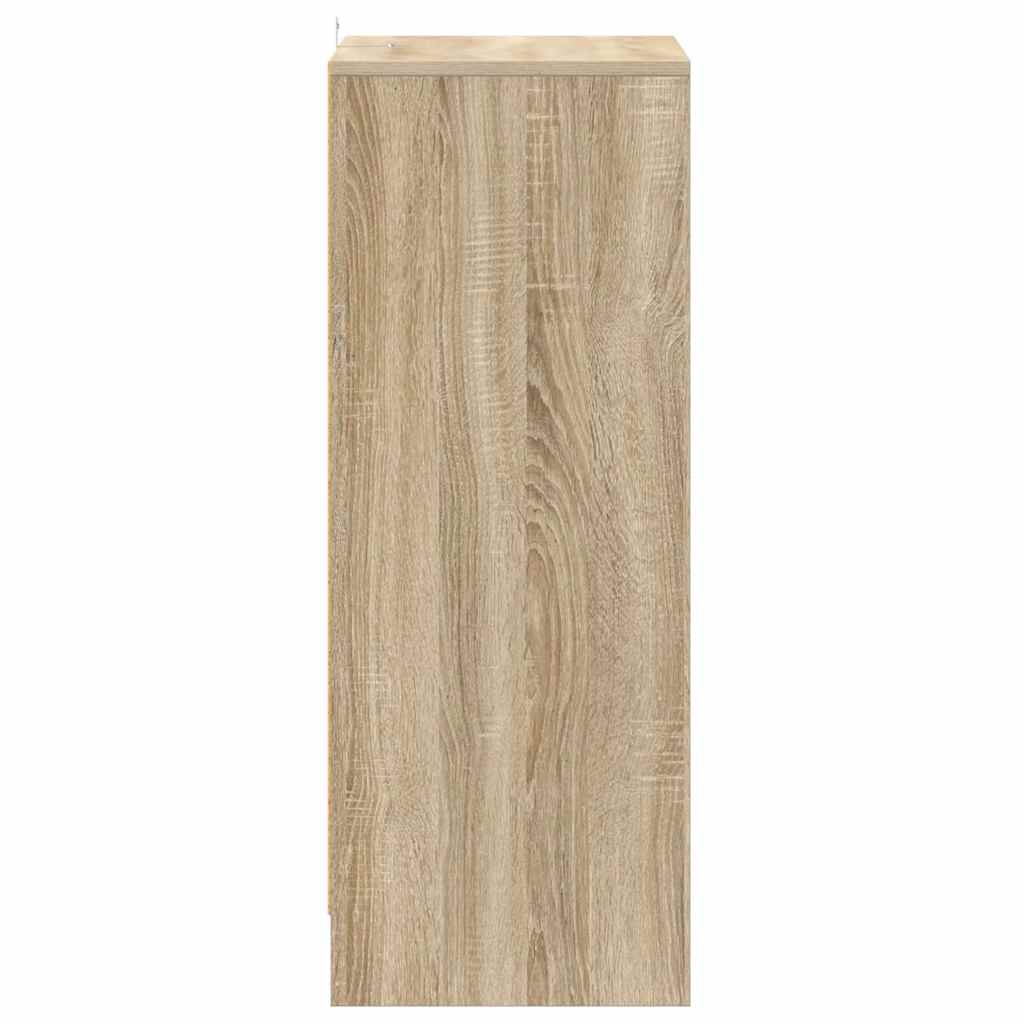 Schuhschrank Sonoma-Eiche 60x35x92 cm Holzwerkstoff