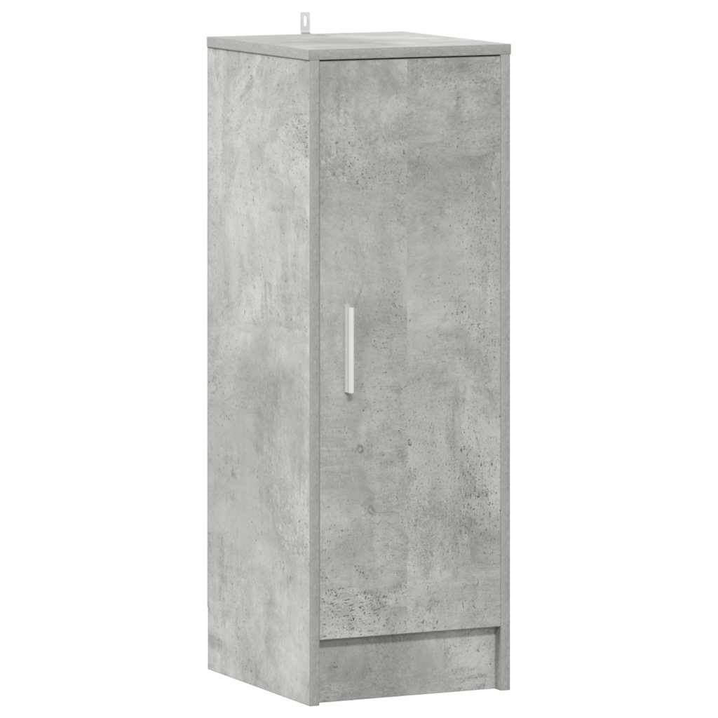 Schuhschrank Betongrau 32x35x92 cm Holzwerkstoff