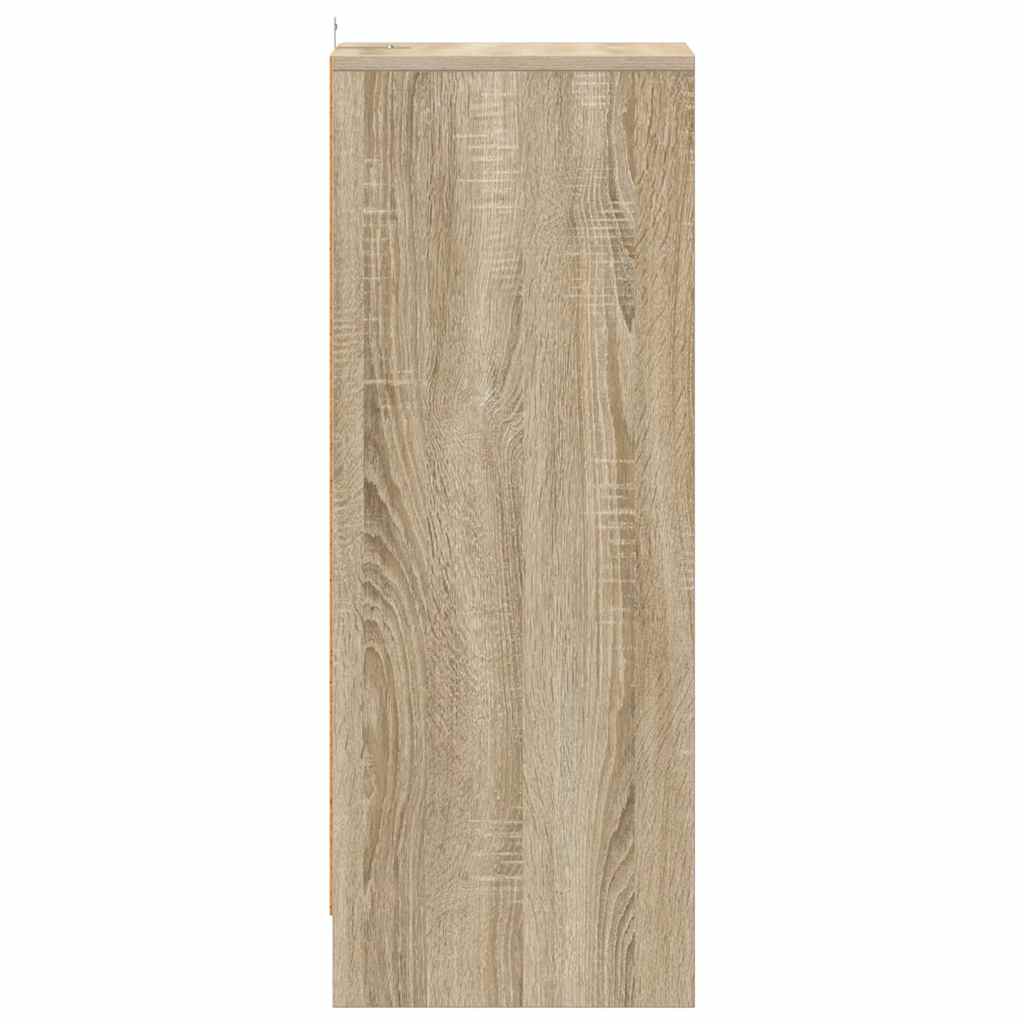 Schuhschrank Sonoma-Eiche 31,5x35x90 cm Holzwerkstoff