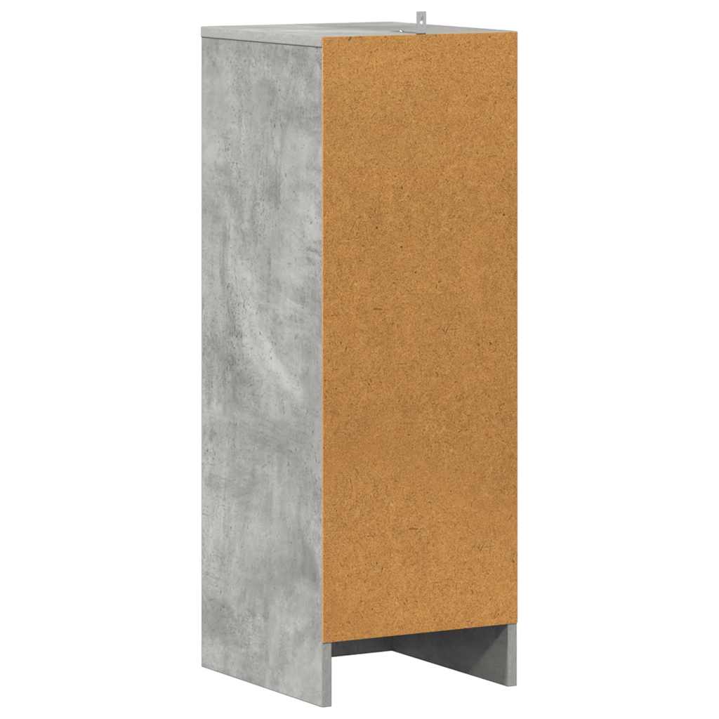 Schuhschrank Betongrau 31,5x35x90 cm Holzwerkstoff