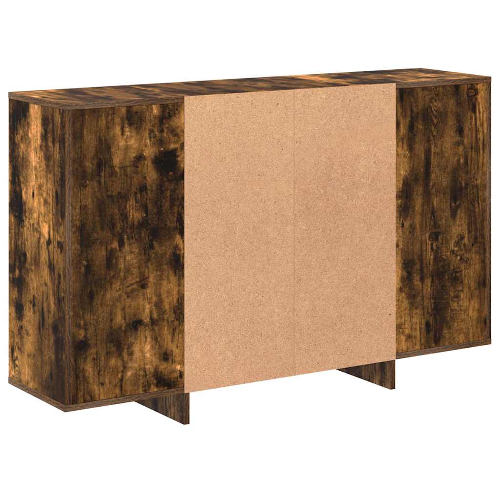 Sideboard Räuchereiche 120x30x75 cm Holzwerkstoff