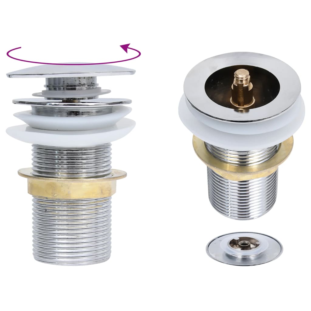 Badezimmer Waschbecken Wasserhahn Ablaufgarnitur aus mattiertem