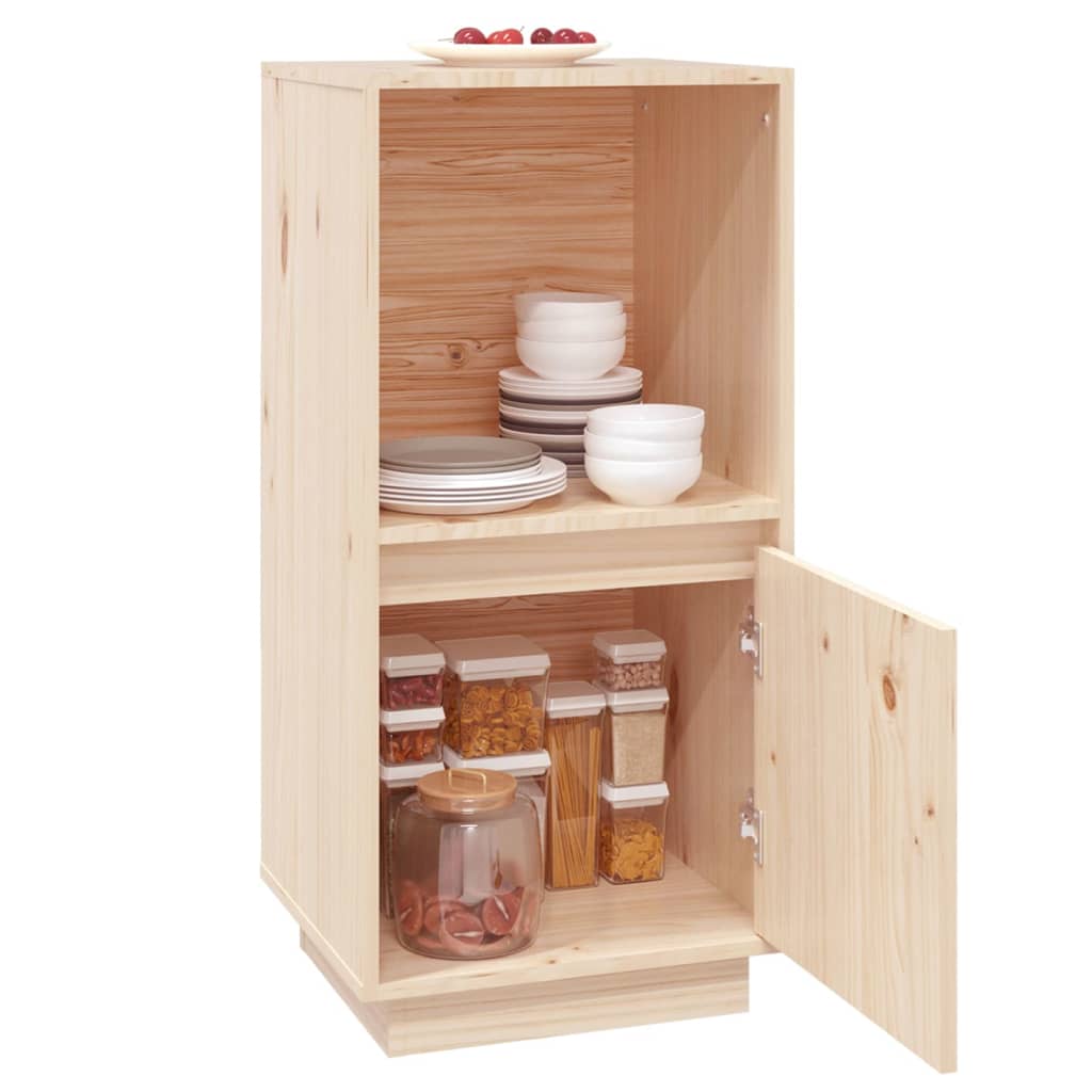 Sideboard 38x35x80 cm Massivholz Kiefer