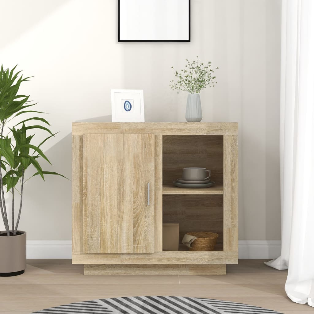 Sideboard Sonoma-Eiche 80x40x75 cm