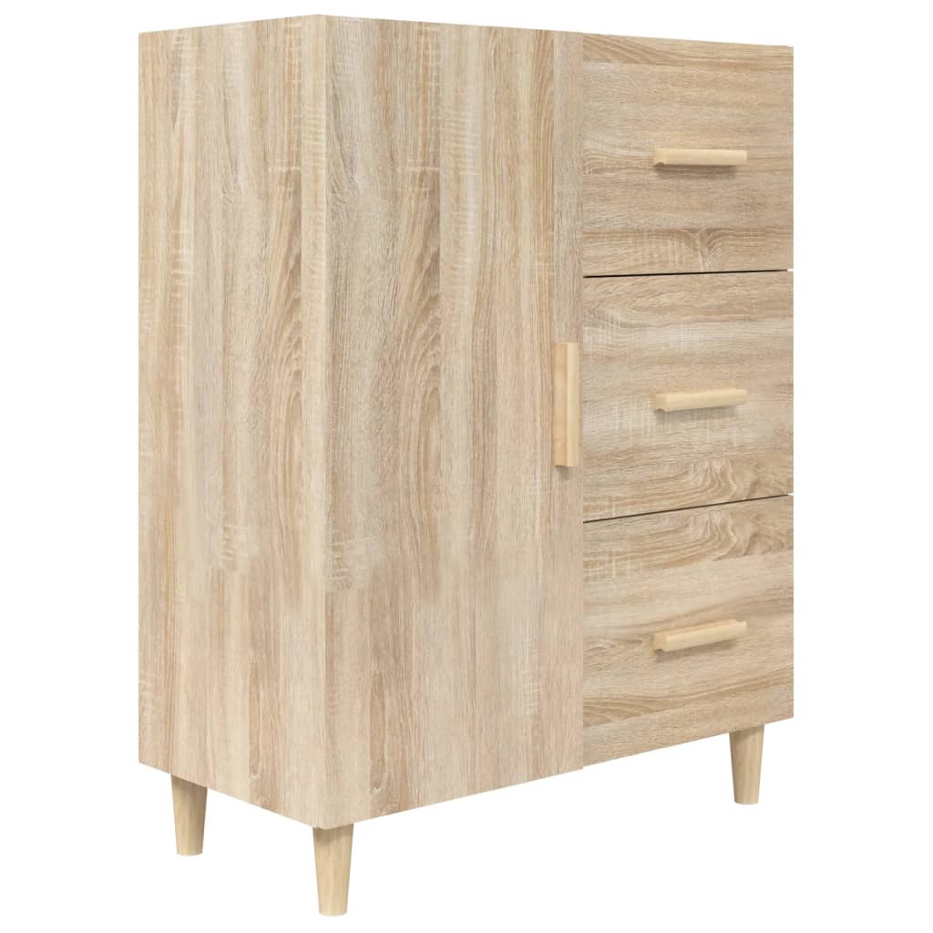 Sideboard Sonoma-Eiche 69,5x34x90 cm Holzwerkstoff