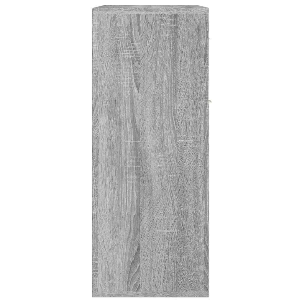 Sideboard Grau Sonoma 60x30x75 cm Holzwerkstoff