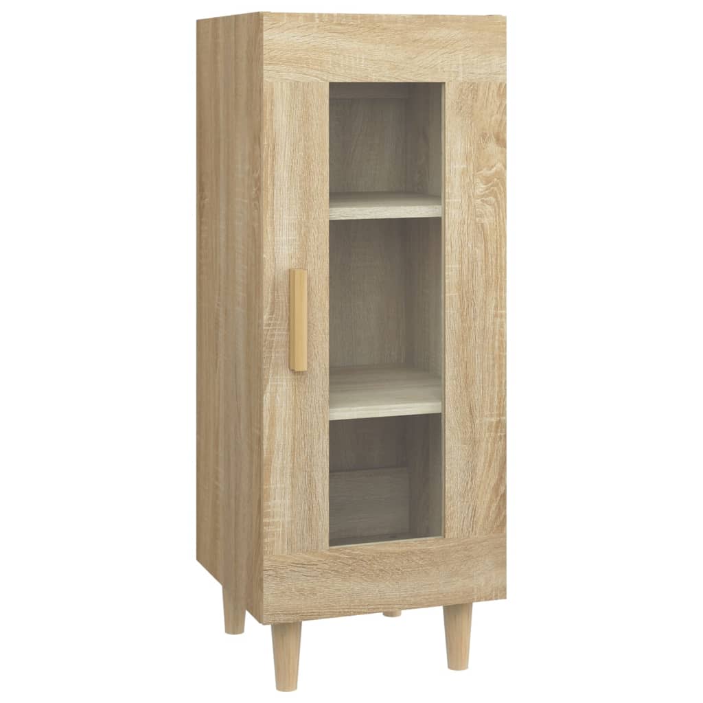 Sideboard Sonoma-Eiche 34,5x34x90 cm Holzwerkstoff