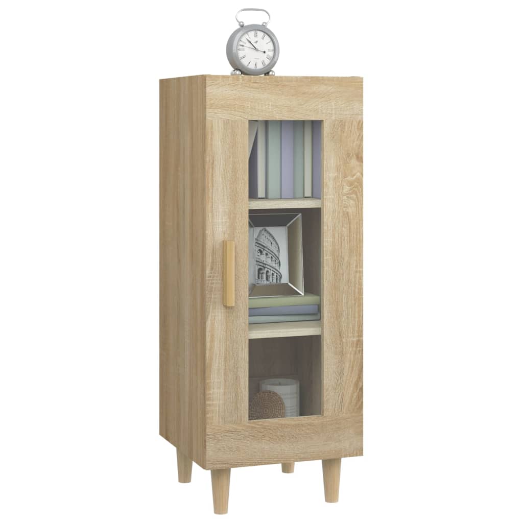 Sideboard Sonoma-Eiche 34,5x34x90 cm Holzwerkstoff