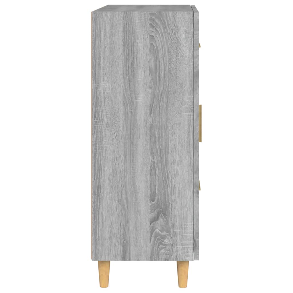 Sideboard Grau Sonoma 69,5x34x90 cm Holzwerkstoff