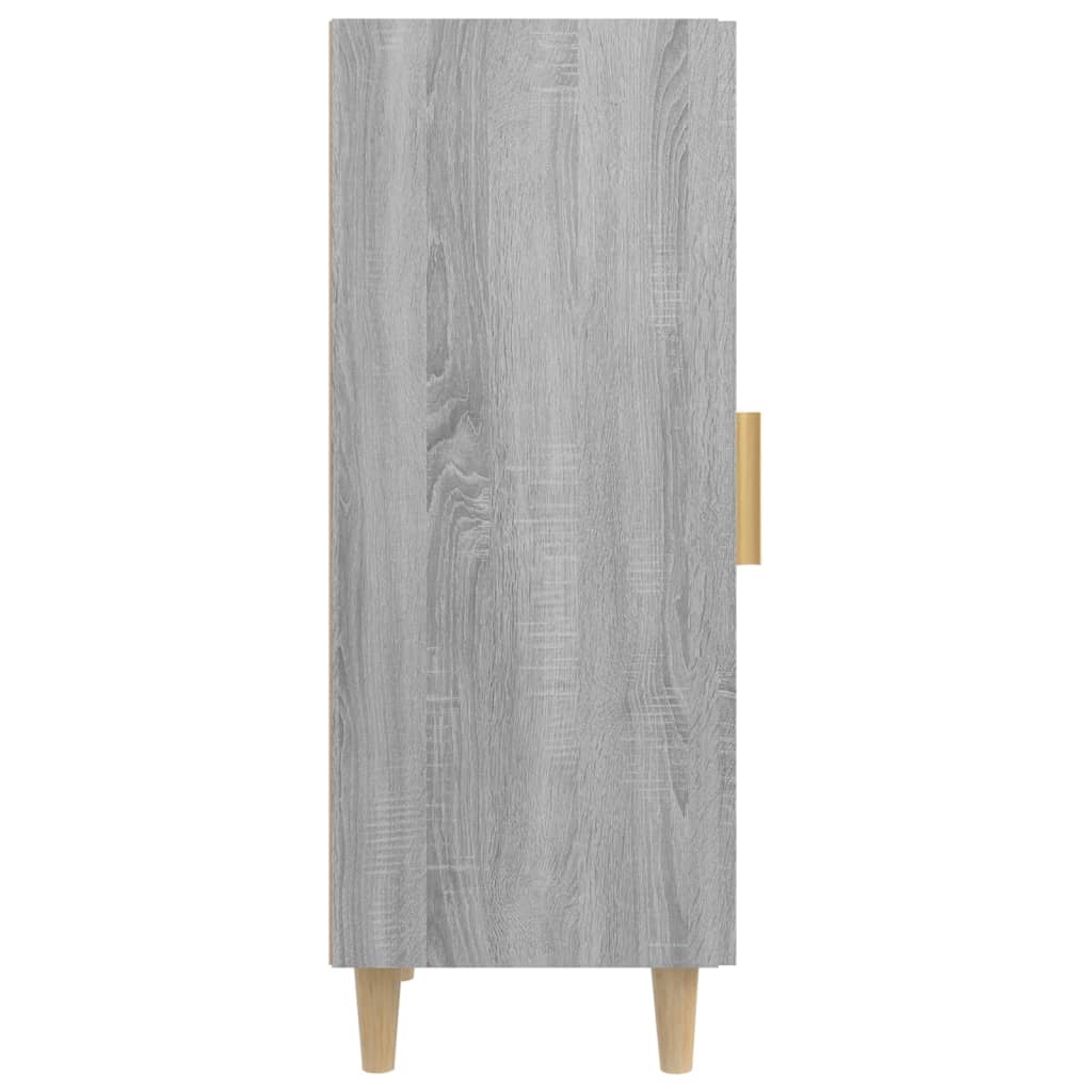Sideboard Grau Sonoma 34,5x34x90 cm Holzwerkstoff