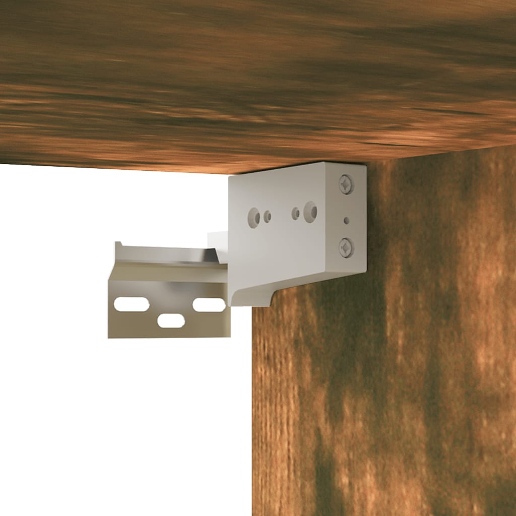 7-tlg. TV-Schrank-Set Räuchereiche Holzwerkstoff