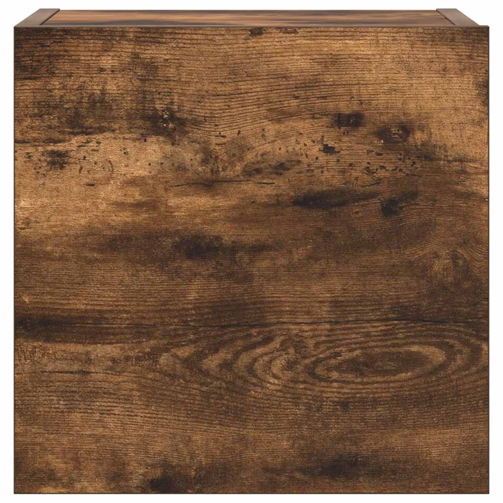 4-tlg. TV-Schrank-Set Räuchereiche Holzwerkstoff