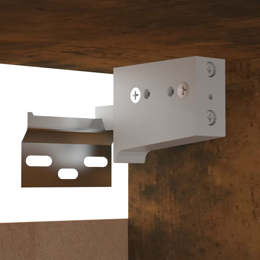 TV-Wandschränke 8 Stk. Räuchereiche 30,5x30x30 cm