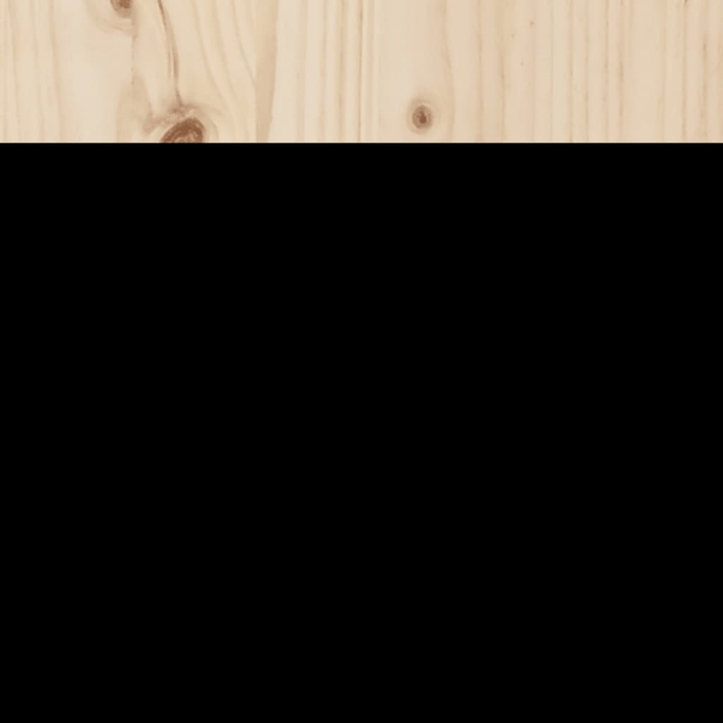 Massivholzbett ohne Matratze 160x200 cm Kiefernholz