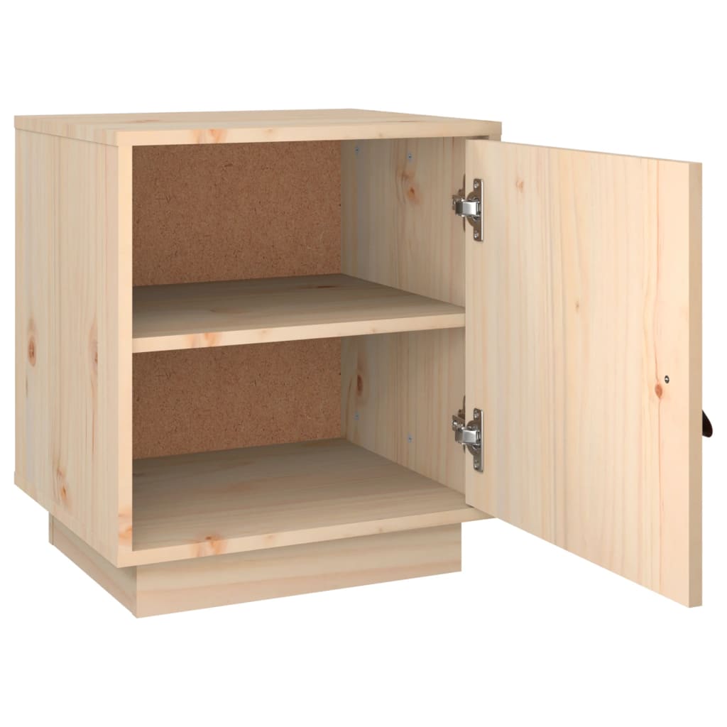 Nachttisch 40x34x45 cm Massivholz Kiefer