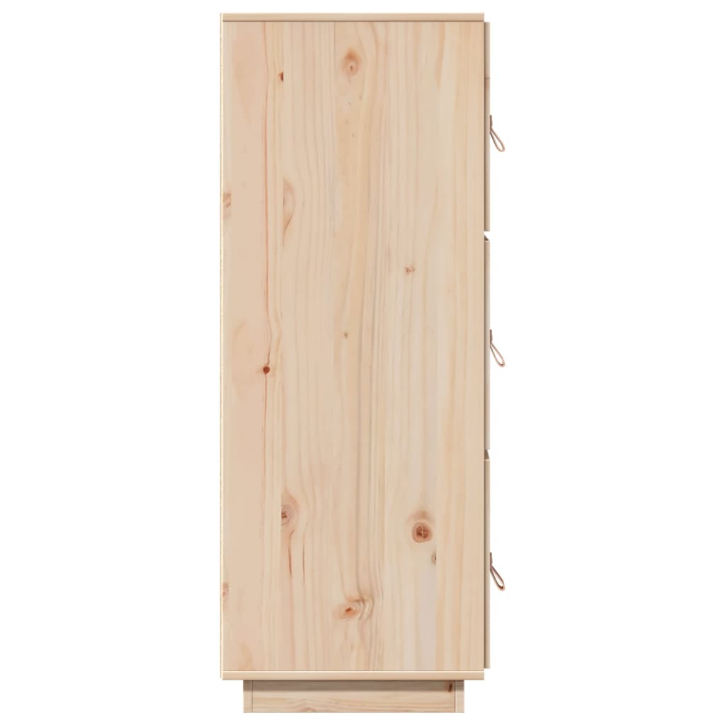 Highboard 34x40x108,5 cm Massivholz Kiefer