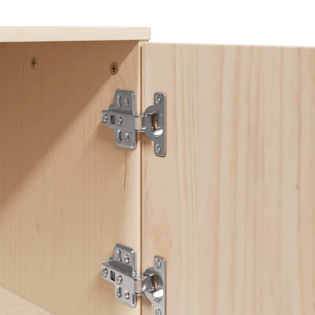 Highboard 67x40x108,5 cm Massivholz Kiefer