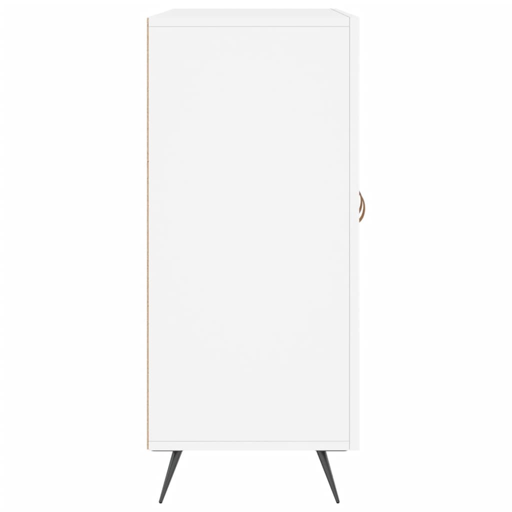 Sideboard Weiß 90x34x80 cm Holzwerkstoff