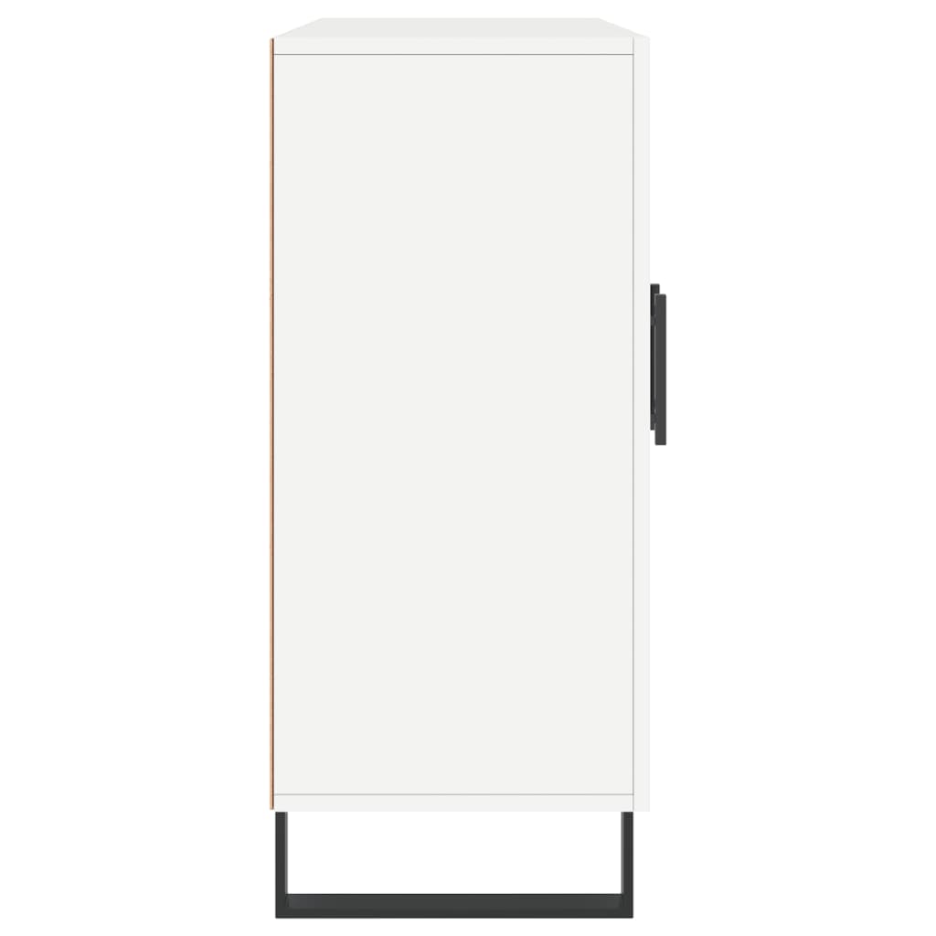 Sideboard Weiß 90x34x80 cm Holzwerkstoff