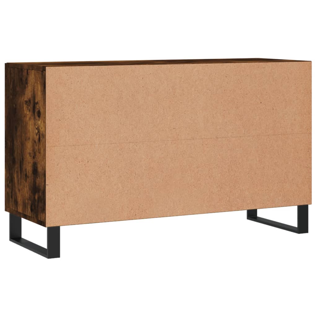 Sideboard Räuchereiche 100x36x60 cm Holzwerkstoff