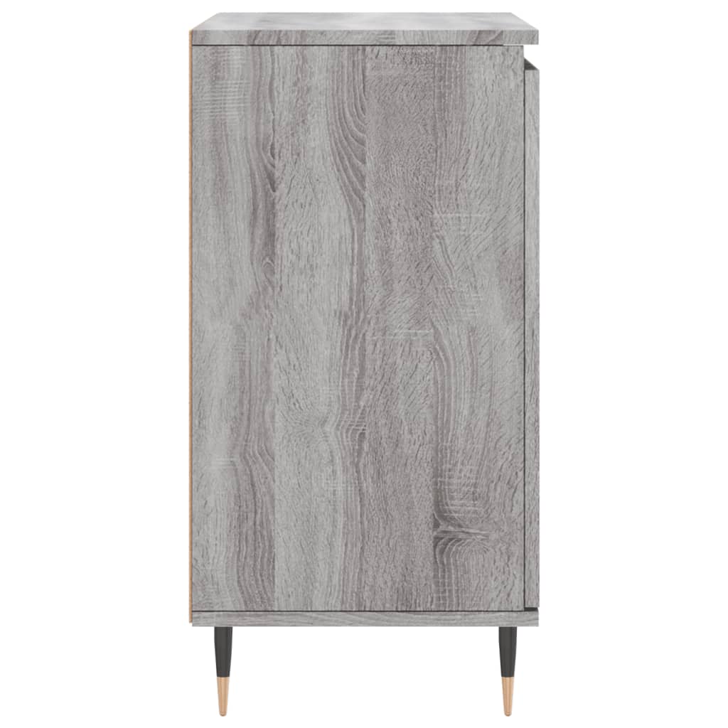 Sideboard Grau Sonoma 60x35x70 cm Holzwerkstoff