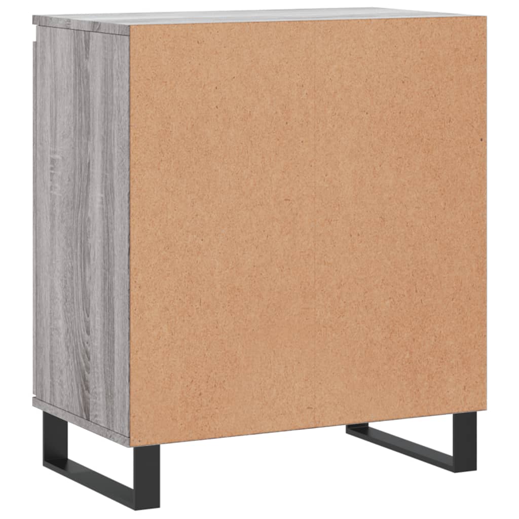 Sideboard Grau Sonoma 60x35x70 cm Holzwerkstoff