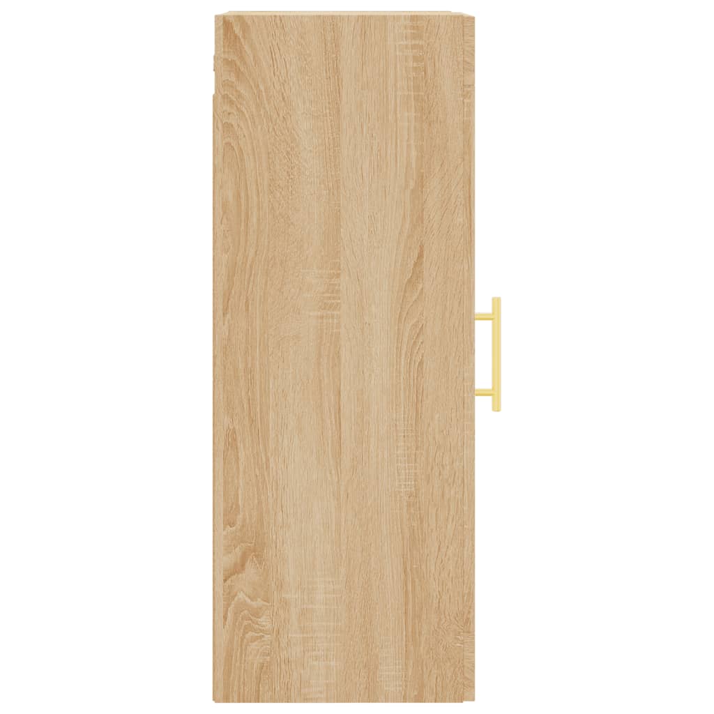 Wandschrank Sonoma-Eiche 34,5x34x90 cm