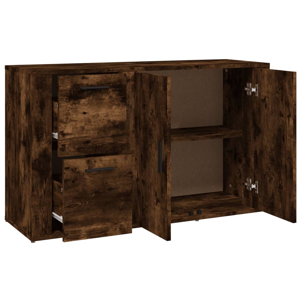 Sideboard Räuchereiche 100x33x59,5 cm Holzwerkstoff