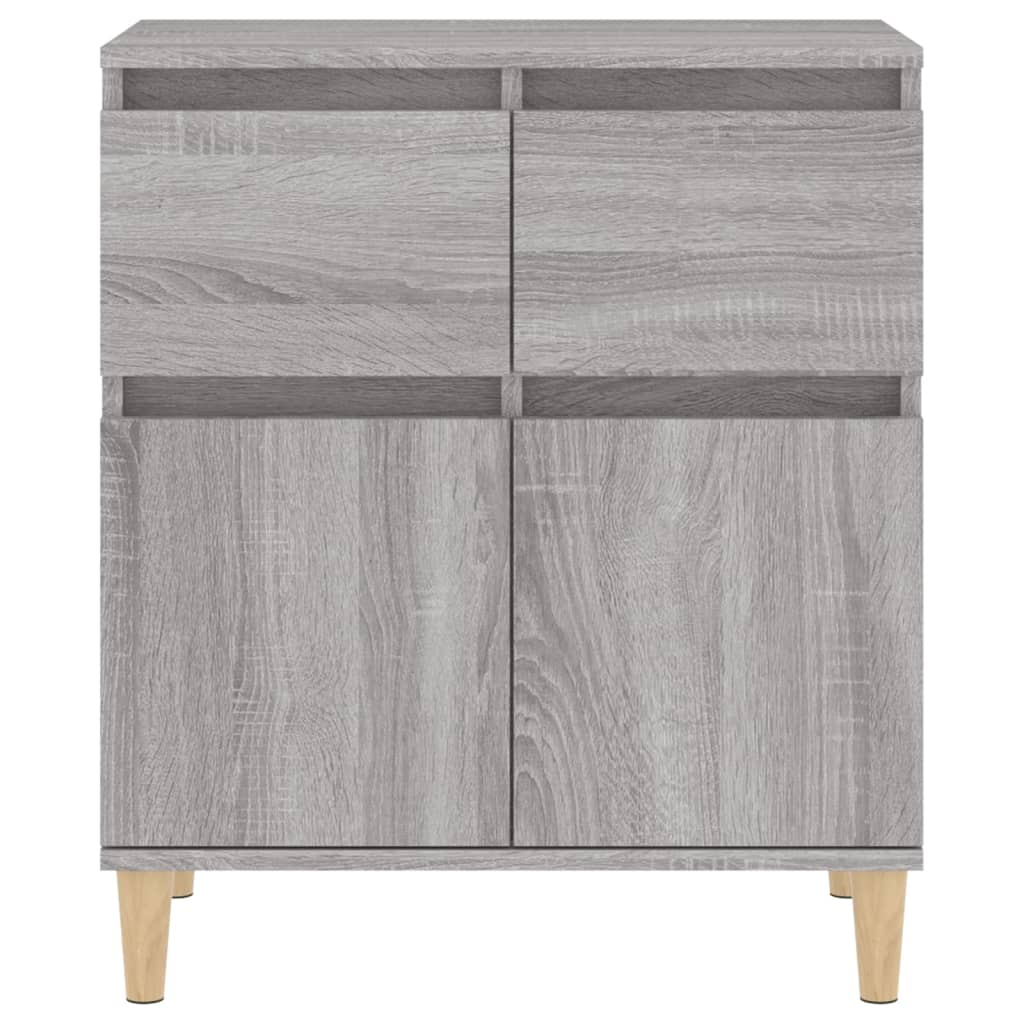Sideboard Grau Sonoma 60x35x70 cm Holzwerkstoff