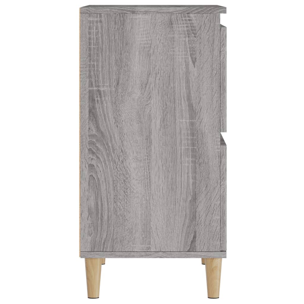 Sideboard Grau Sonoma 60x35x70 cm Holzwerkstoff