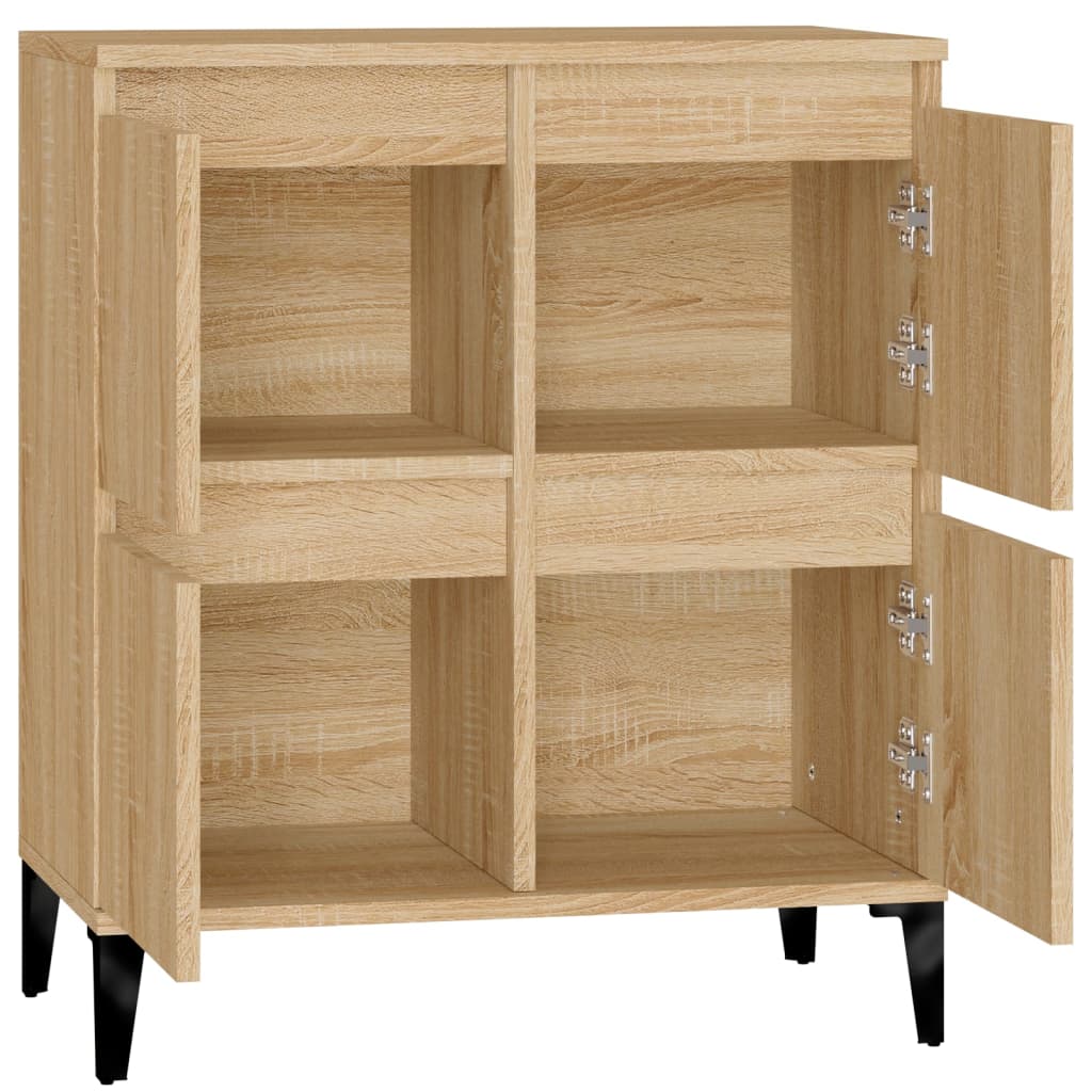 Sideboard Sonoma-Eiche 60x35x70 cm Holzwerkstoff