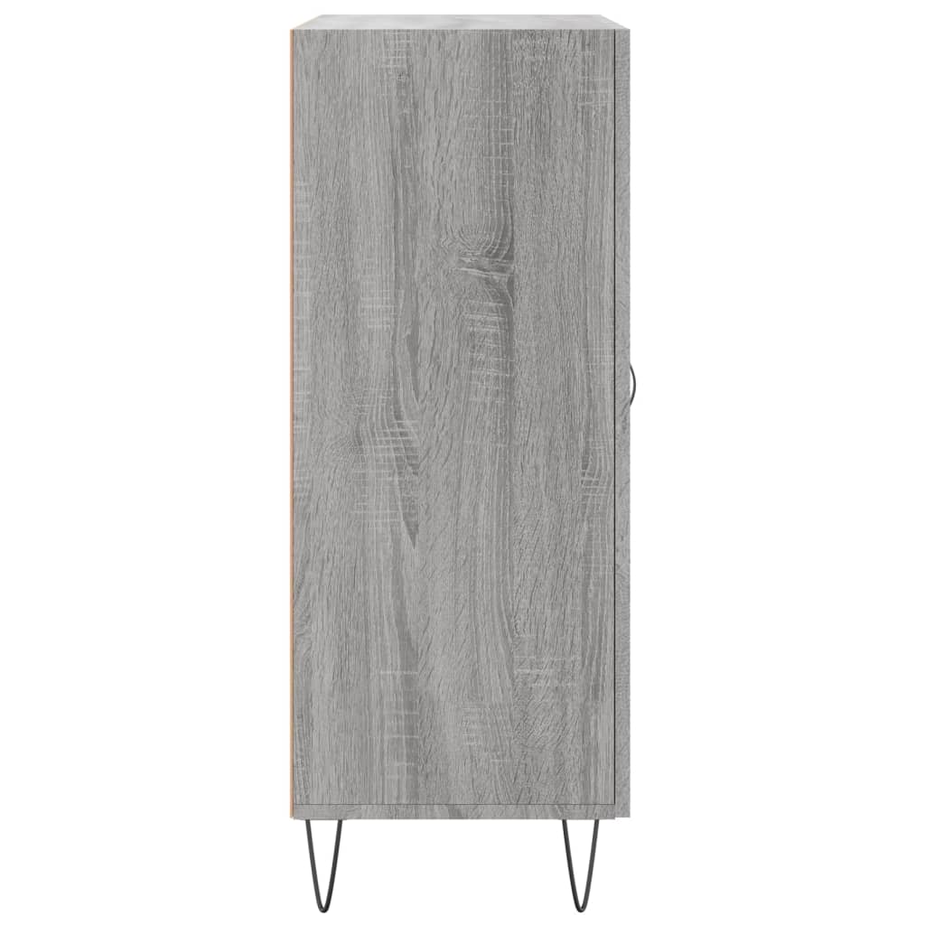 Sideboard Grau Sonoma 69,5x34x90 cm Holzwerkstoff
